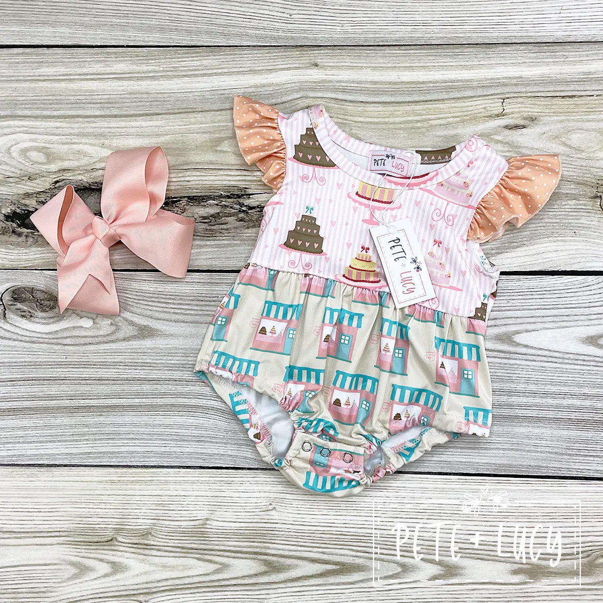 Bake me a Cake Infant Romper