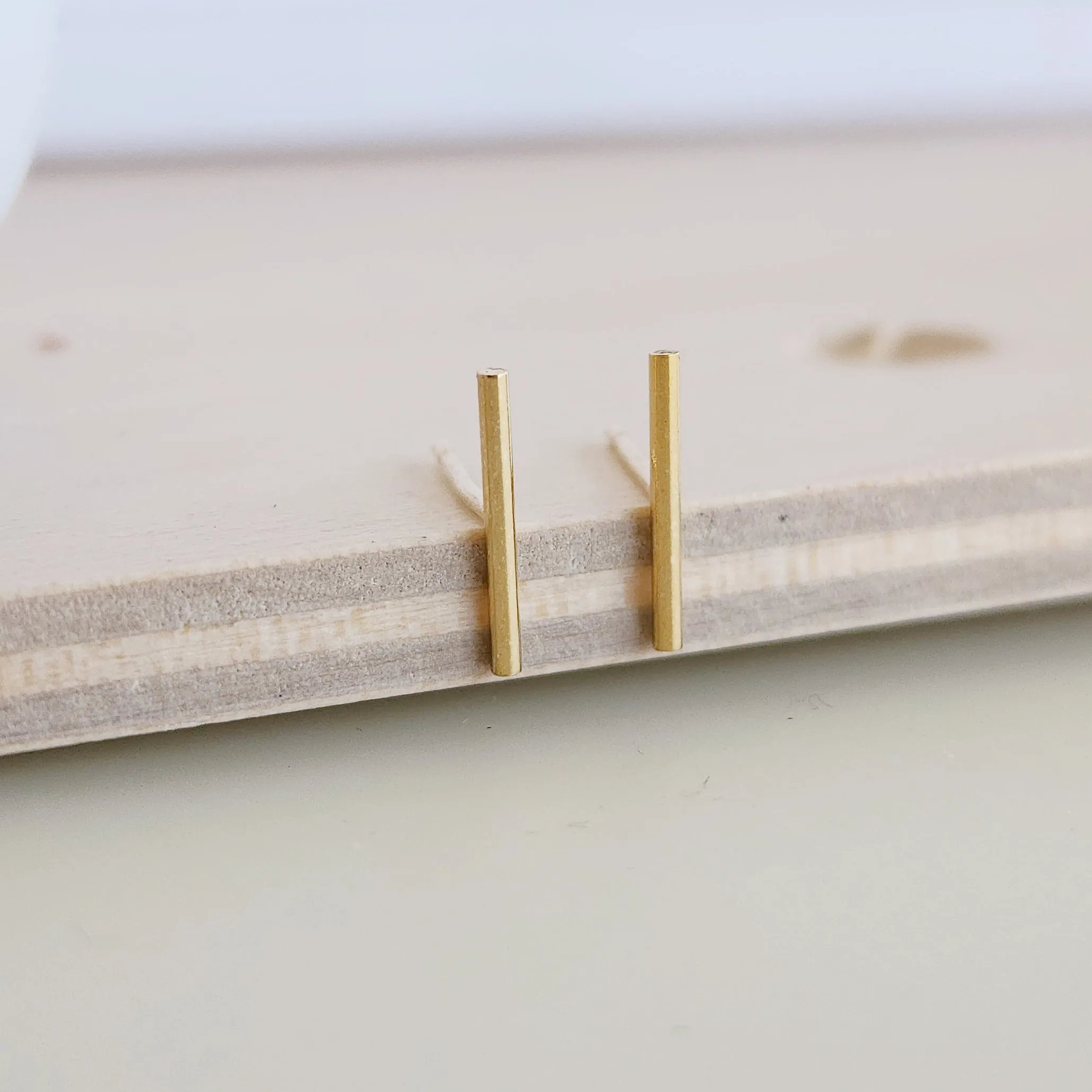 Bar earrings