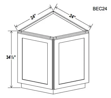 Base End Cabinet - Ultimate