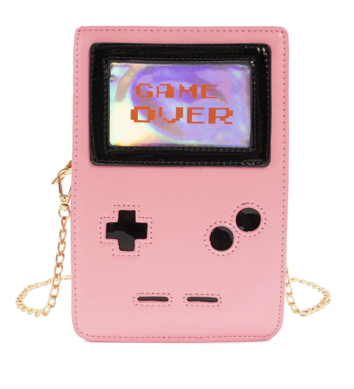 Bewaltz: Retro 8-Bit Gamer Handbag - Pink