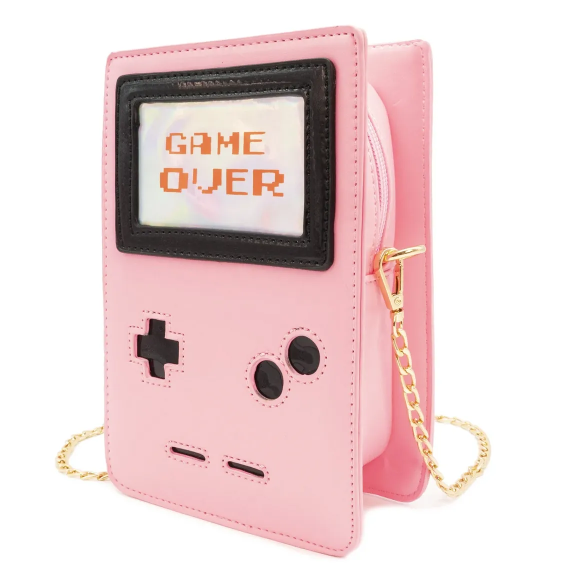 Bewaltz: Retro 8-Bit Gamer Handbag - Pink