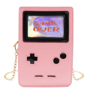 Bewaltz: Retro 8-Bit Gamer Handbag - Pink