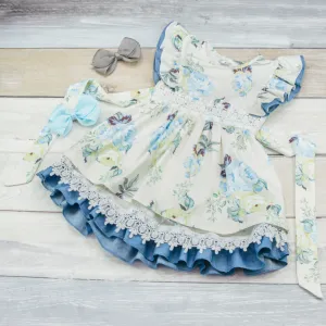 Blue Garden Dress