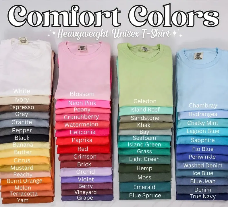 Built for Summer Comfort Colors Shirt