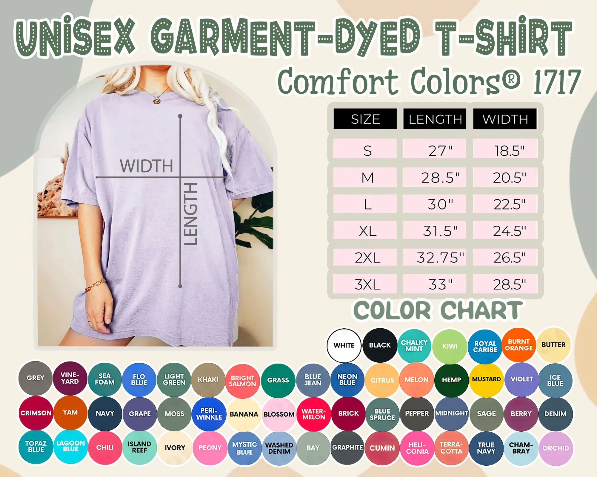 Built for Summer Comfort Colors Shirt