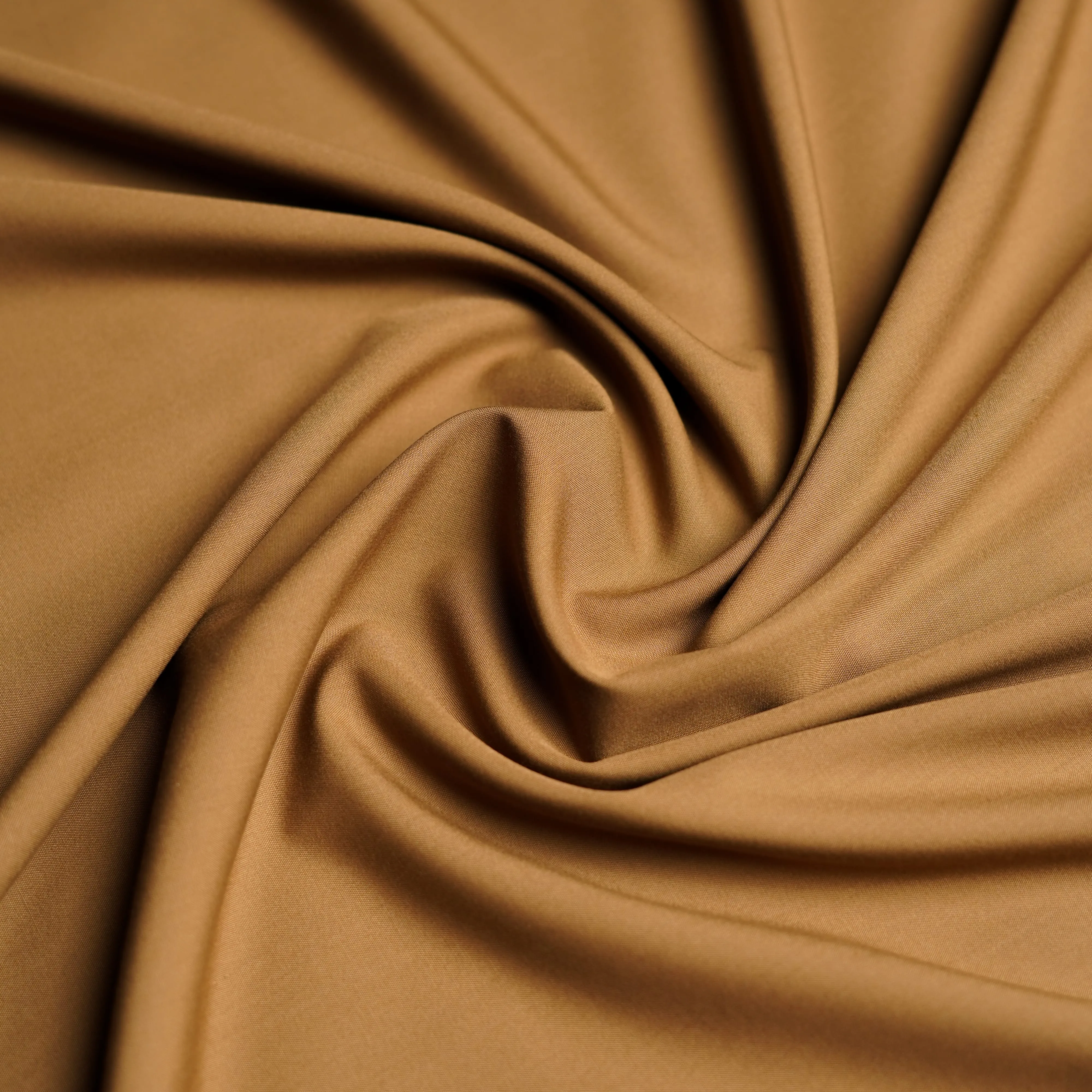 Caramel Brown Plain Summer Comfort Hi-End Wash N Wear Shalwar Kameez Fabric
