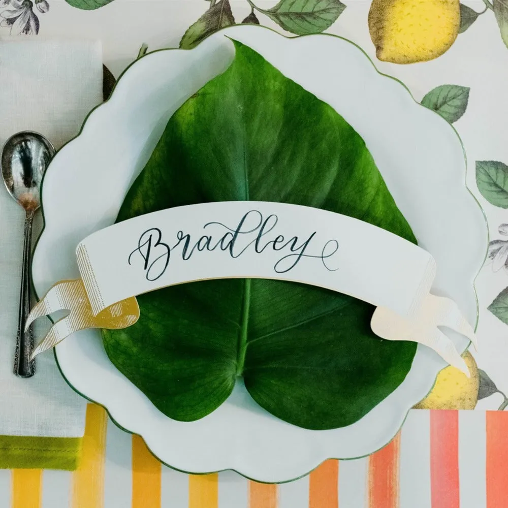 Classic Gold Banner Table Accent {12pk}