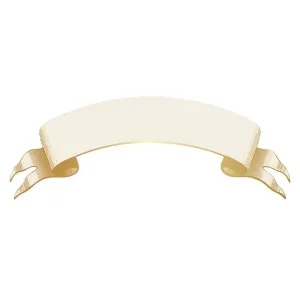 Classic Gold Banner Table Accent {12pk}