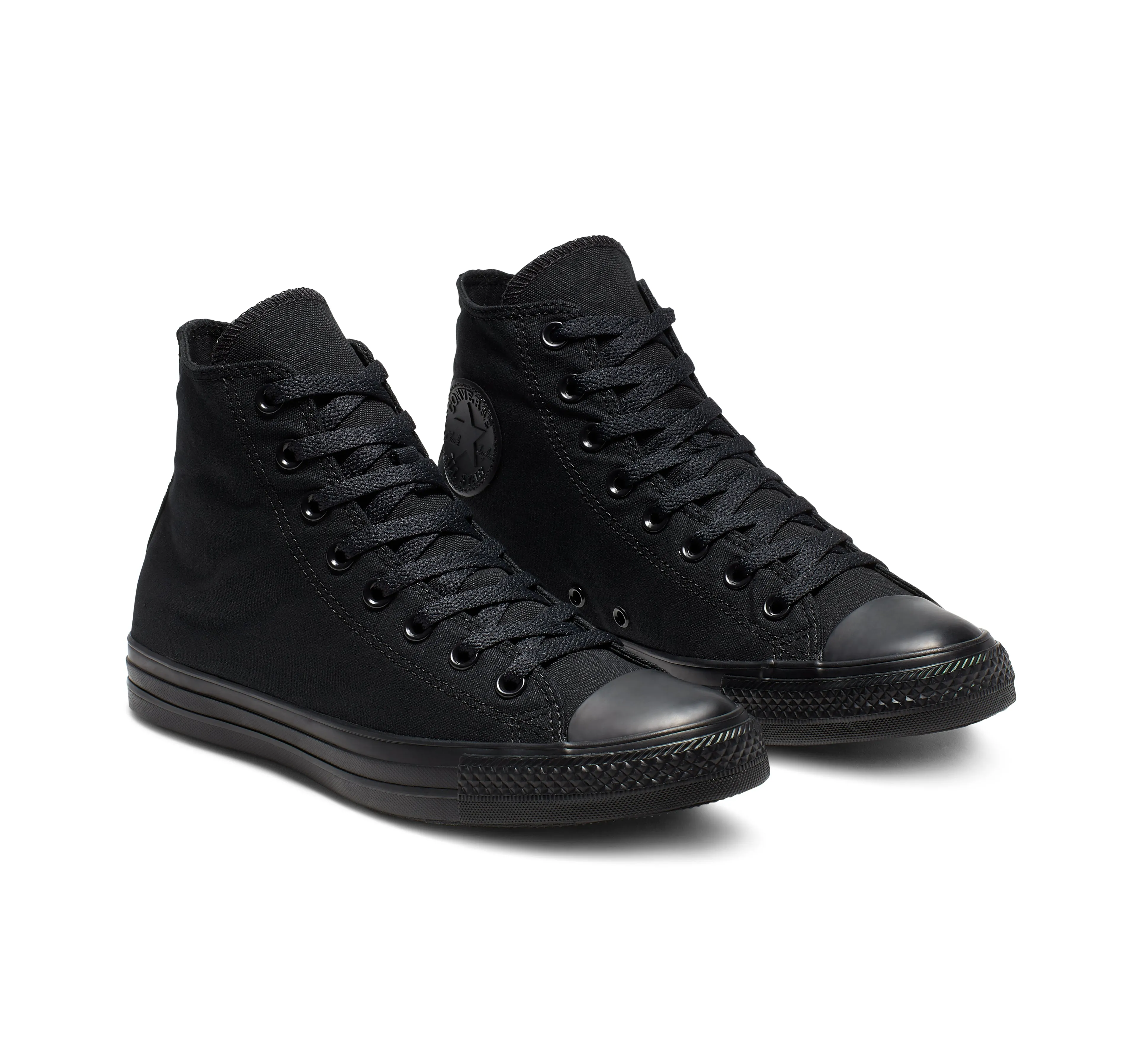.Converse Chuck Taylor Unisex Canvas Mono Black Hi- (M3310C 13310) - MONO HI - R1L7