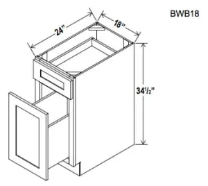 Drawer Waste Base Cabinet - Ultimate