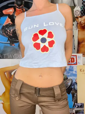 everyday wear cropped graphic printed top