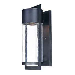 Focus 18 in. LED Outdoor Wall Sconce 840 Lumens Black Finish