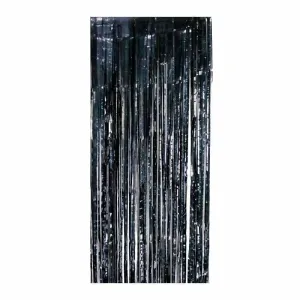 Foil Curtain Black 2mx1m