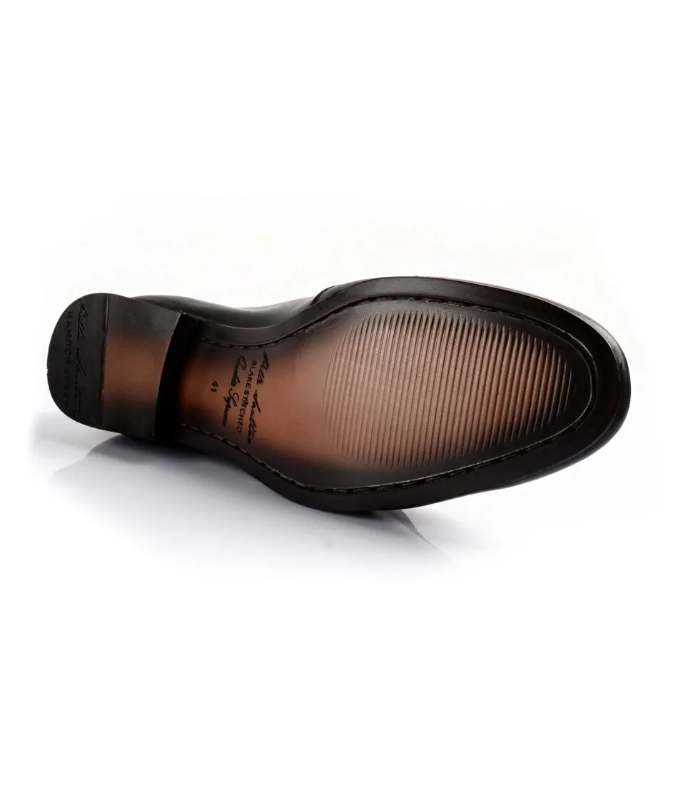 Leather Bit Loafers - Black - Ultra Flex