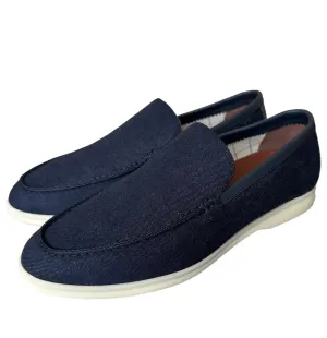 Loro Piana Summer Walk Loafers, size 42,5