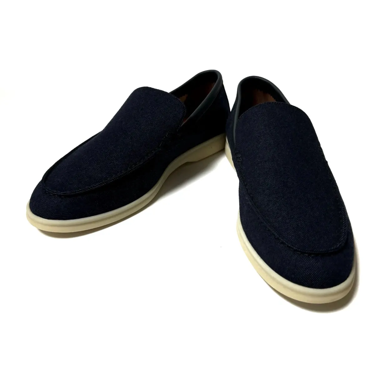 Loro Piana Summer Walk Loafers, size 42,5