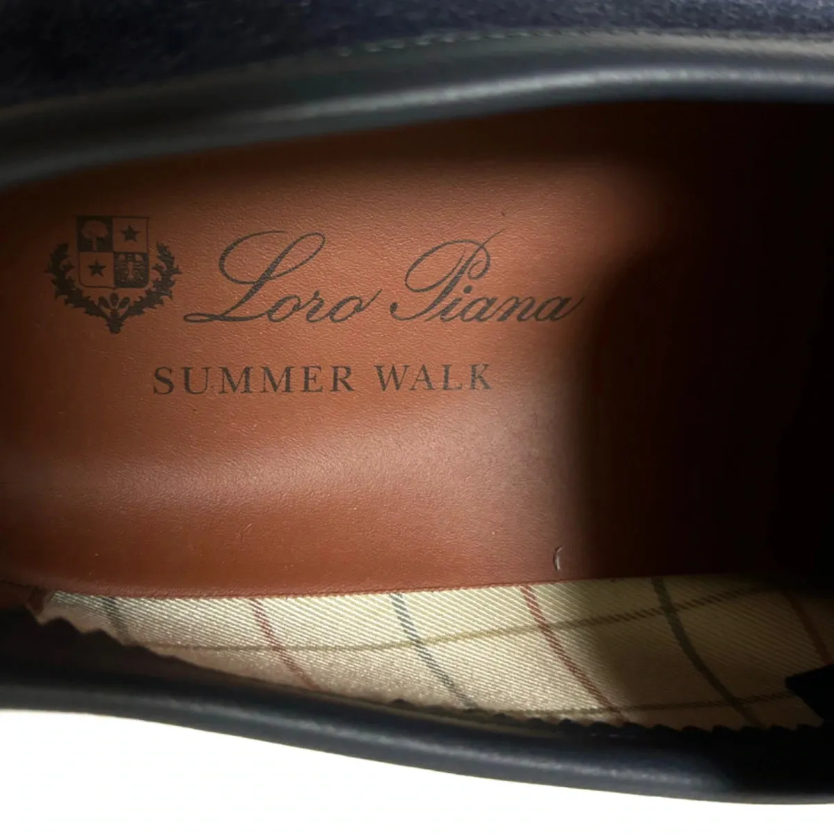 Loro Piana Summer Walk Loafers, size 42,5