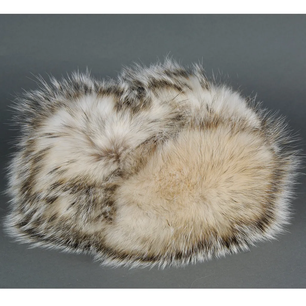 Russian Badger Fur Hat