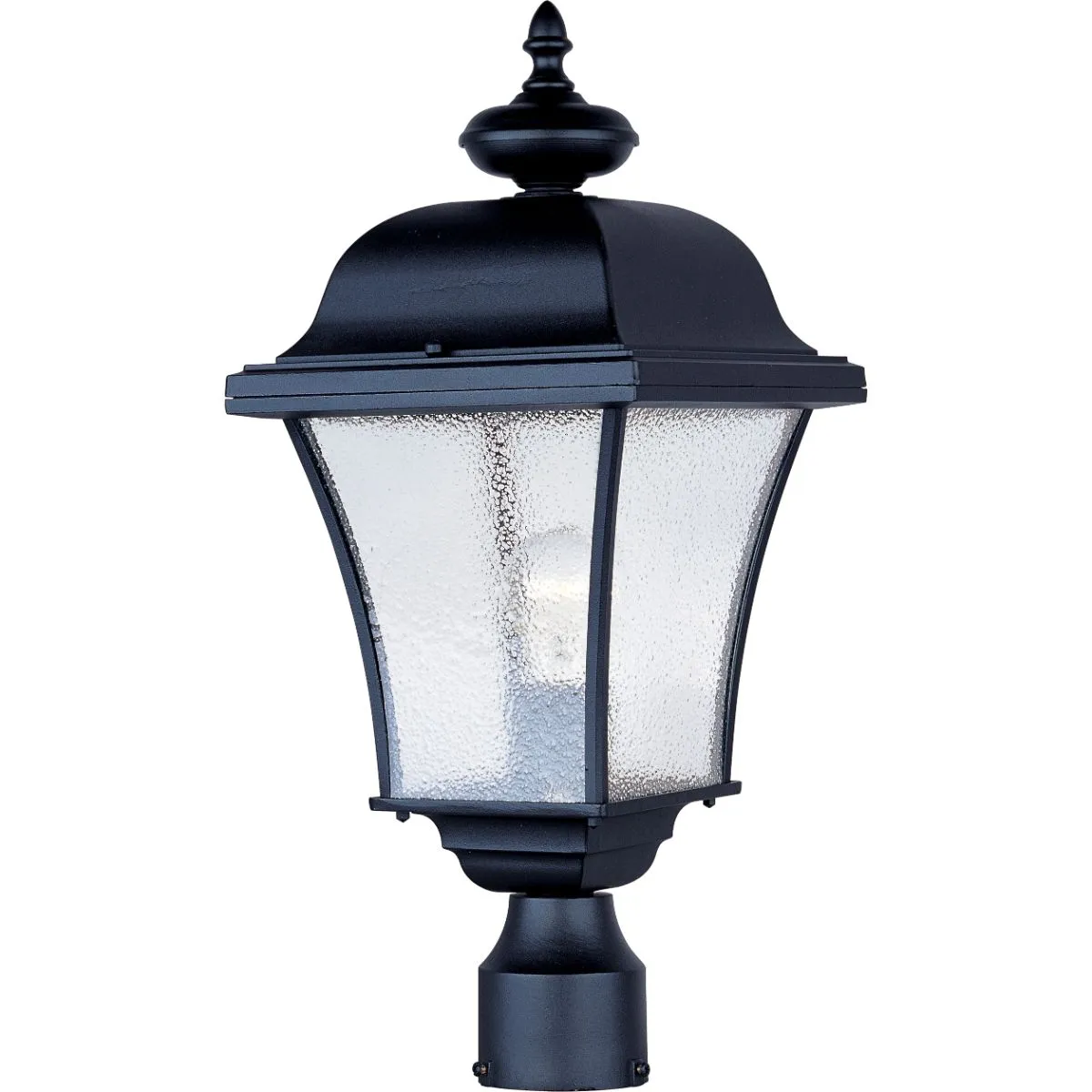Senator 20 in. Lantern Head Black finish