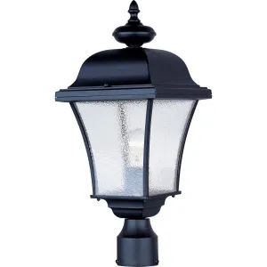 Senator 20 in. Lantern Head Black finish