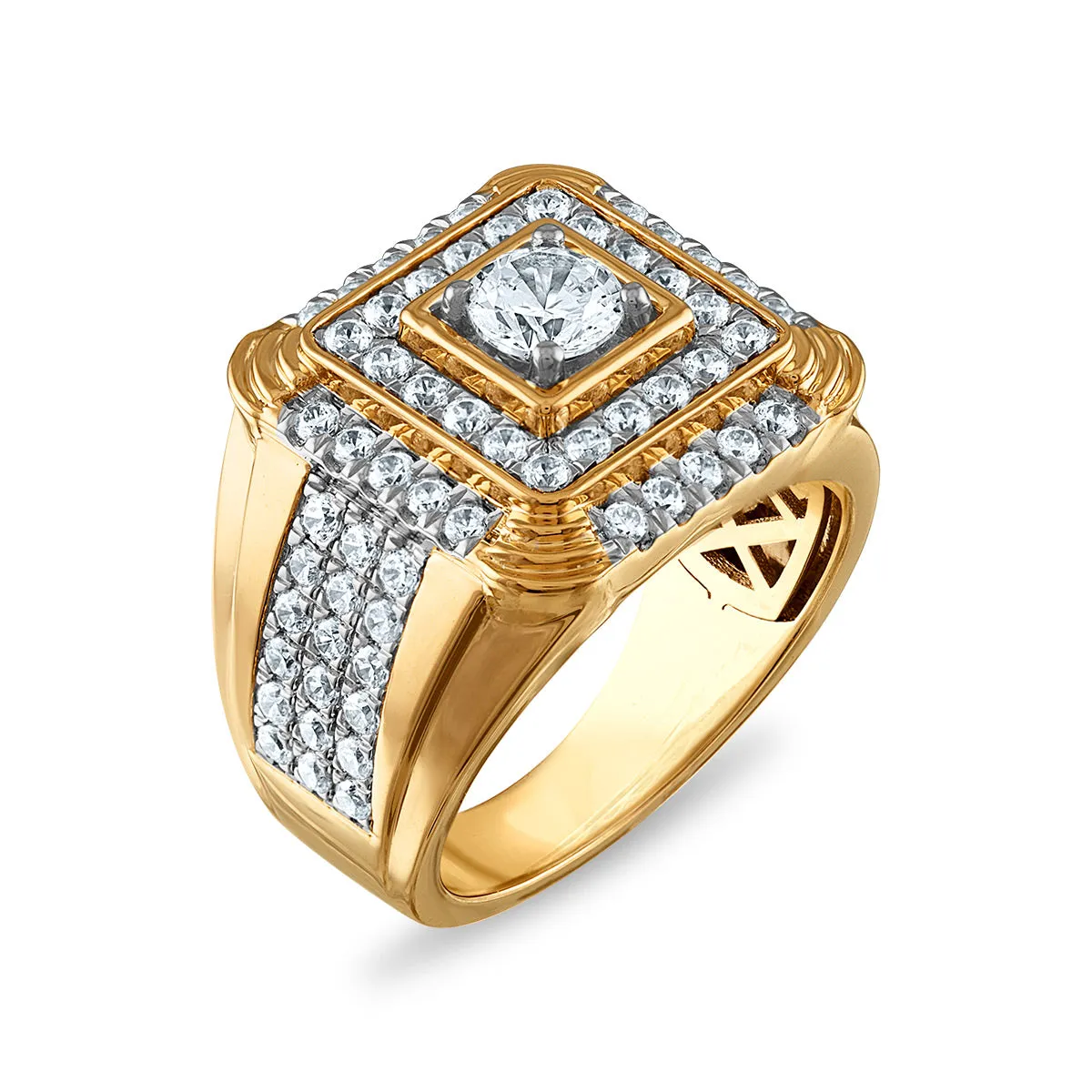Signature EcoLove 2 1/2 CTW Diamond Fashion Ring in 14KT Yellow Gold