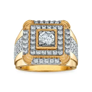 Signature EcoLove 2 1/2 CTW Diamond Fashion Ring in 14KT Yellow Gold