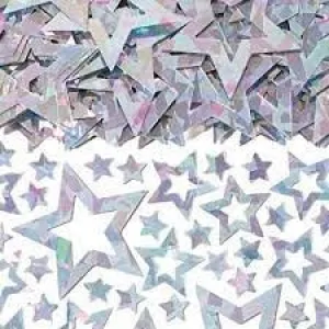 Silver stars - Confetti