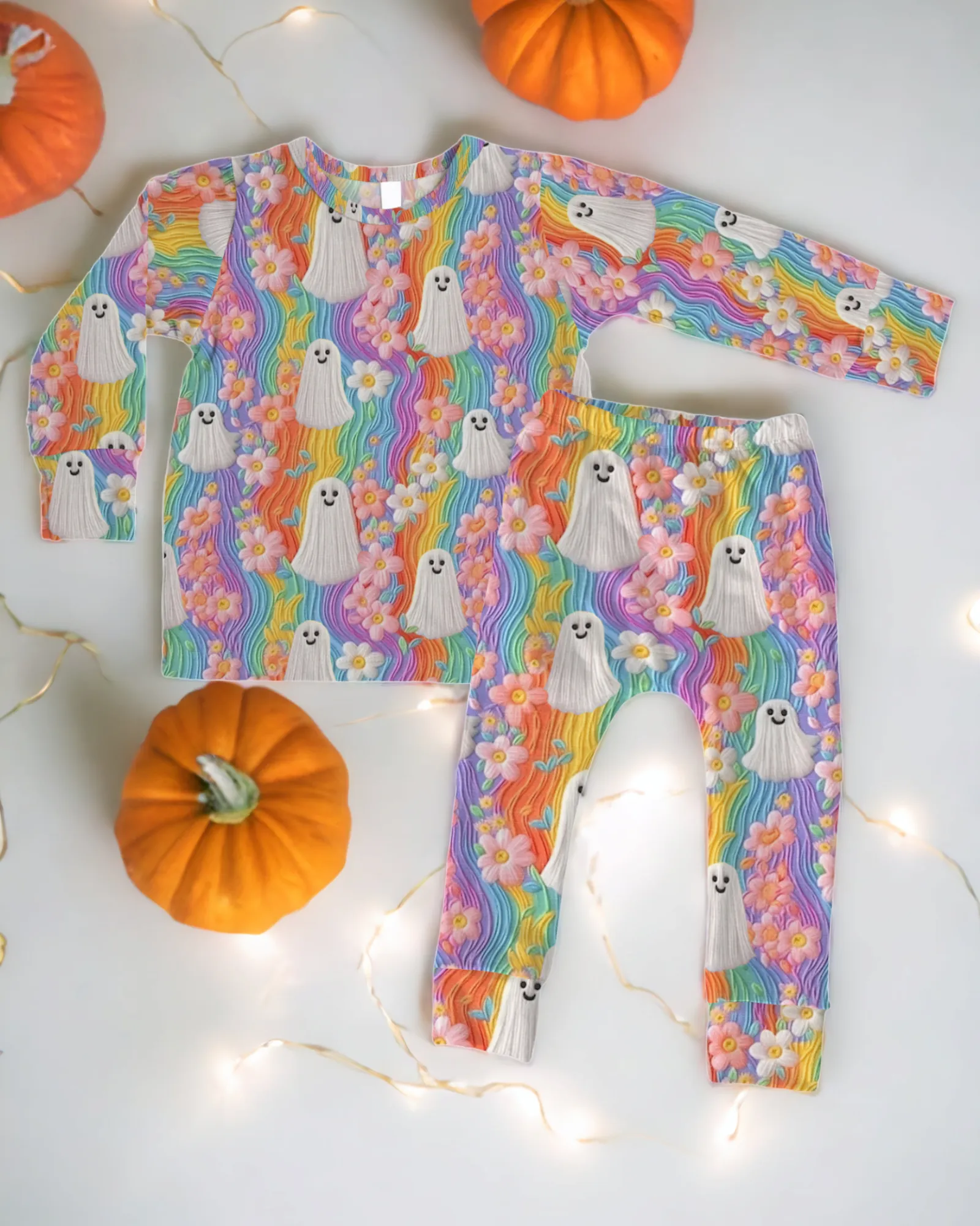 Somewhere Over The Graveyard | Bamboo Long Sleeve Loungewear Set