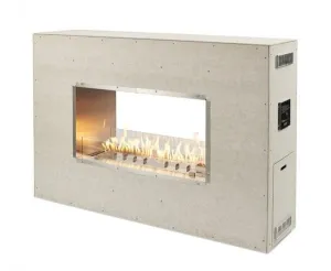 The Outdoor GreatRoom Company 40 Inch Linear Ready-to-Finish Fireplace RSTL-40DNG