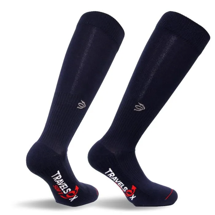 Travelsoft Padded Footbed Graduated Compression Socks - TSS6000