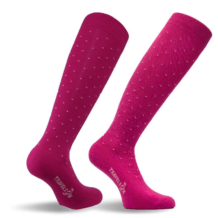 Travelsoft Padded Footbed Graduated Compression Socks - TSS6000