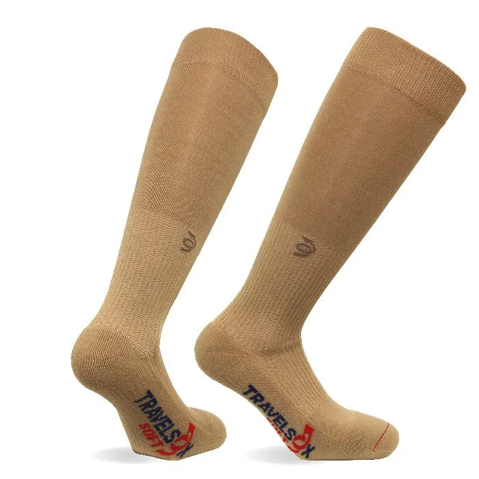 Travelsoft Padded Footbed Graduated Compression Socks - TSS6000
