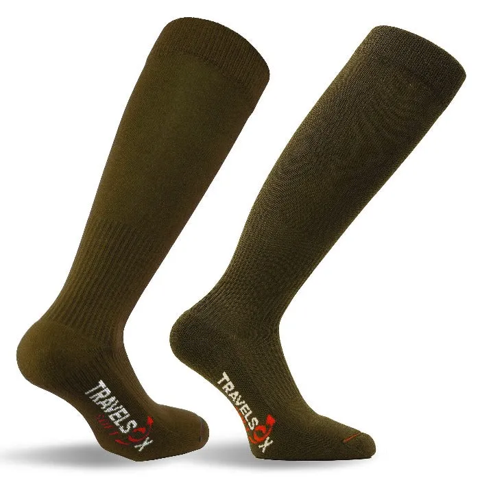 Travelsoft Padded Footbed Graduated Compression Socks - TSS6000