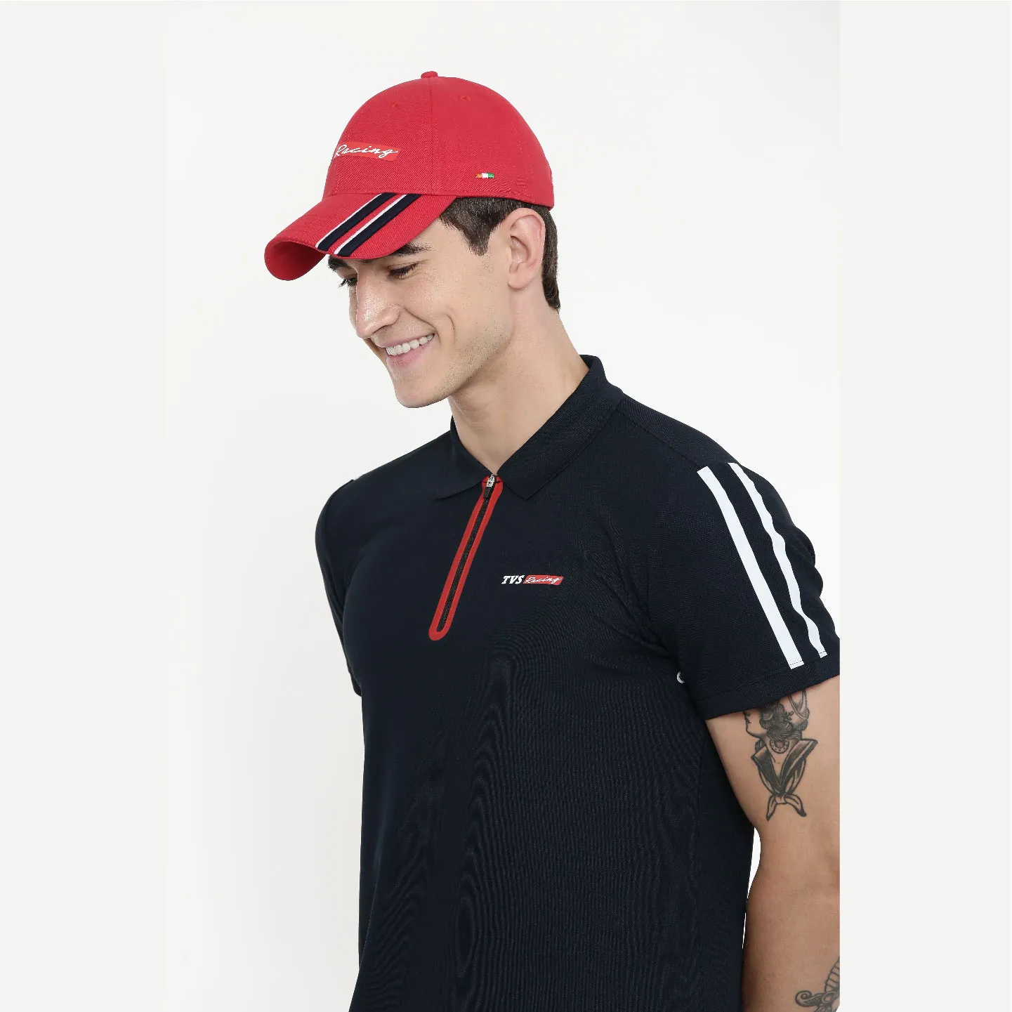 TVS Racing Cap - Breathable and Stylish Headwear for Everyday Comfort