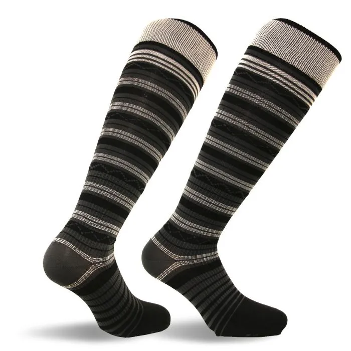 Women's Travel Stripe Graduated Compression - TS1167